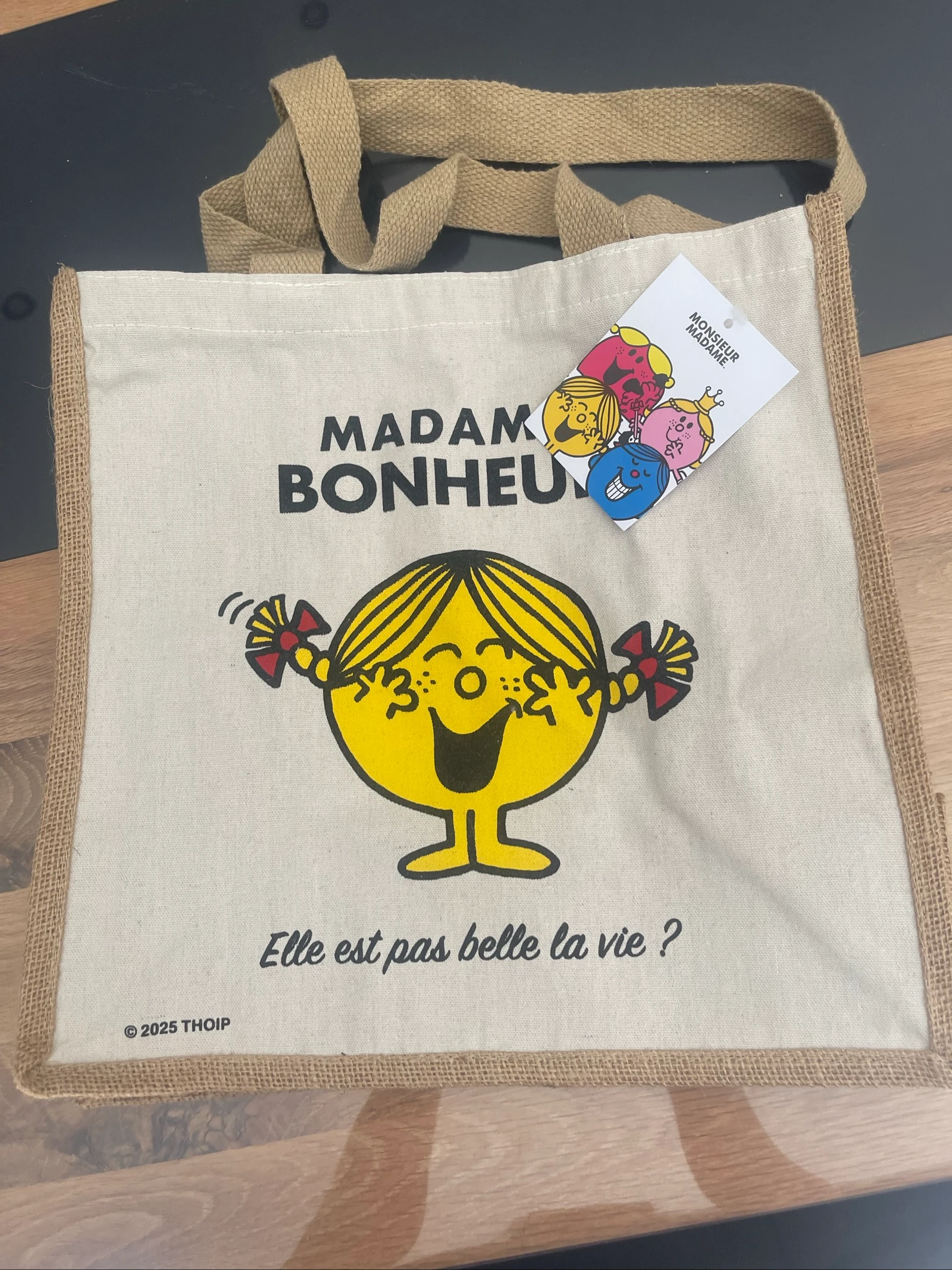Tote bag Madame Bonheur